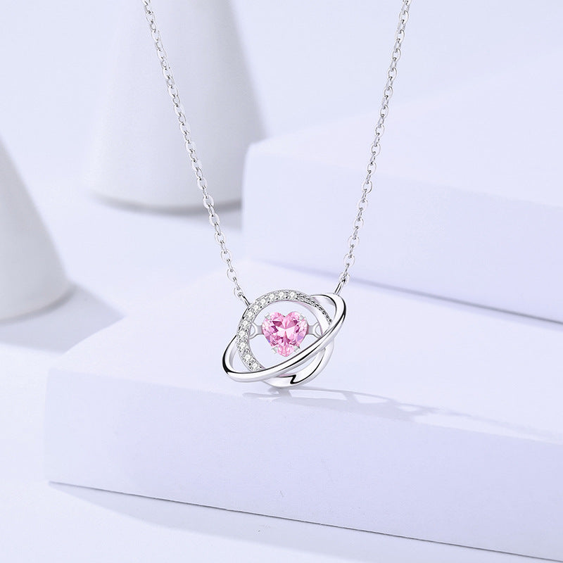 Orbiting You Love Necklace