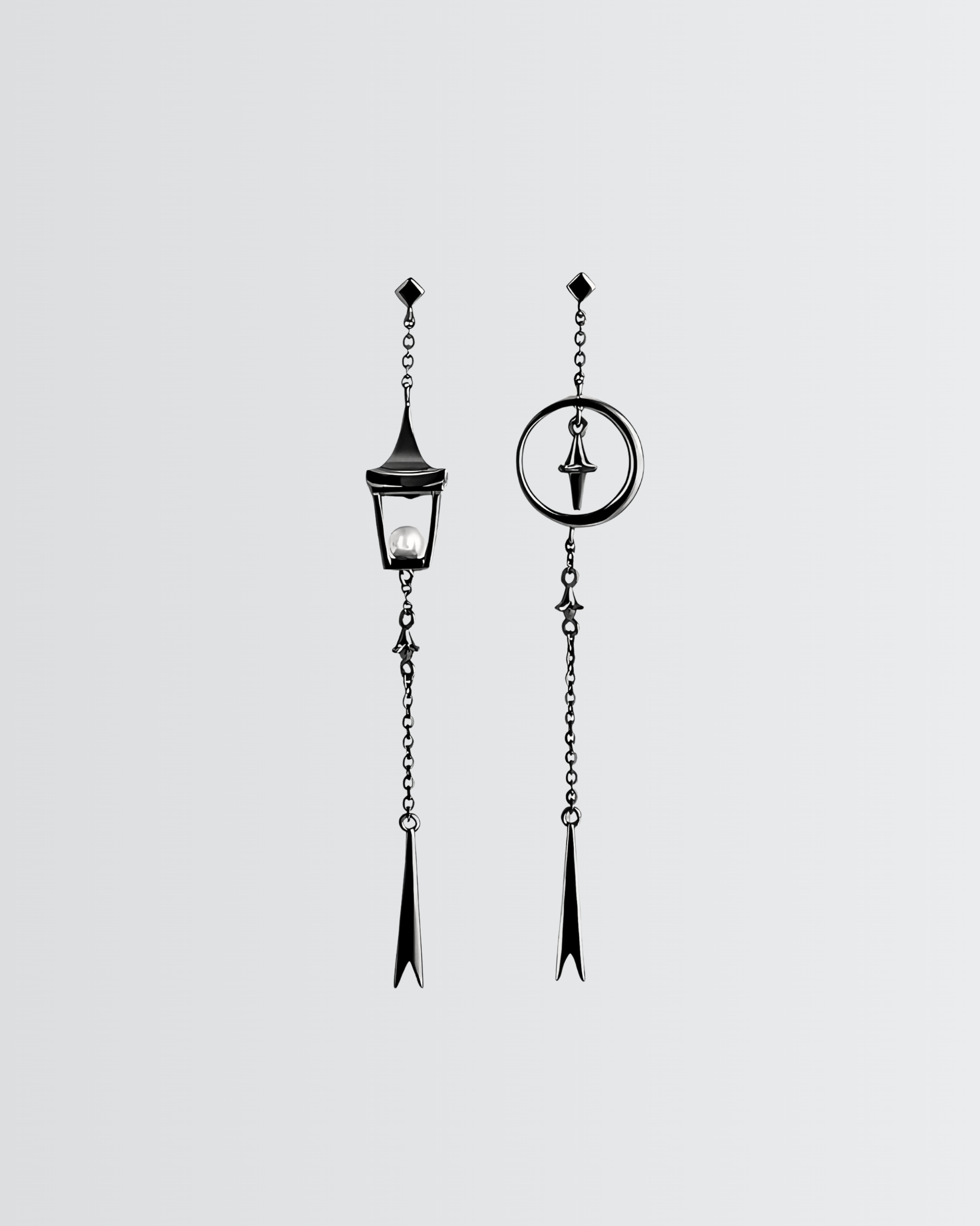 Pendientes colgantes de las noches de Londres