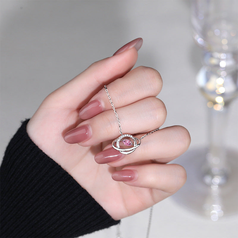 Orbiting You Love Necklace