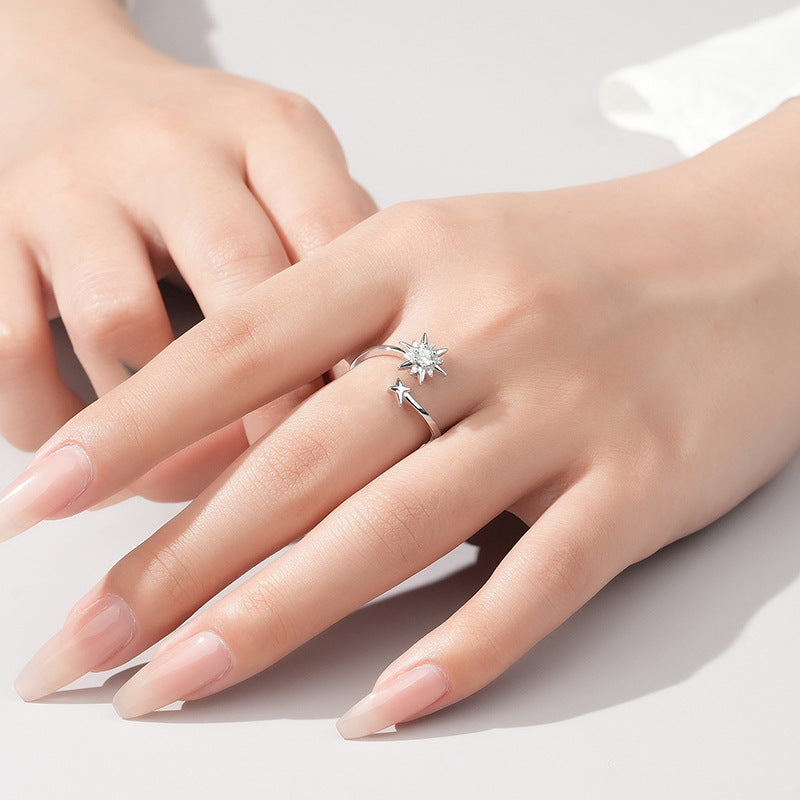 Stardust Spinner Ring