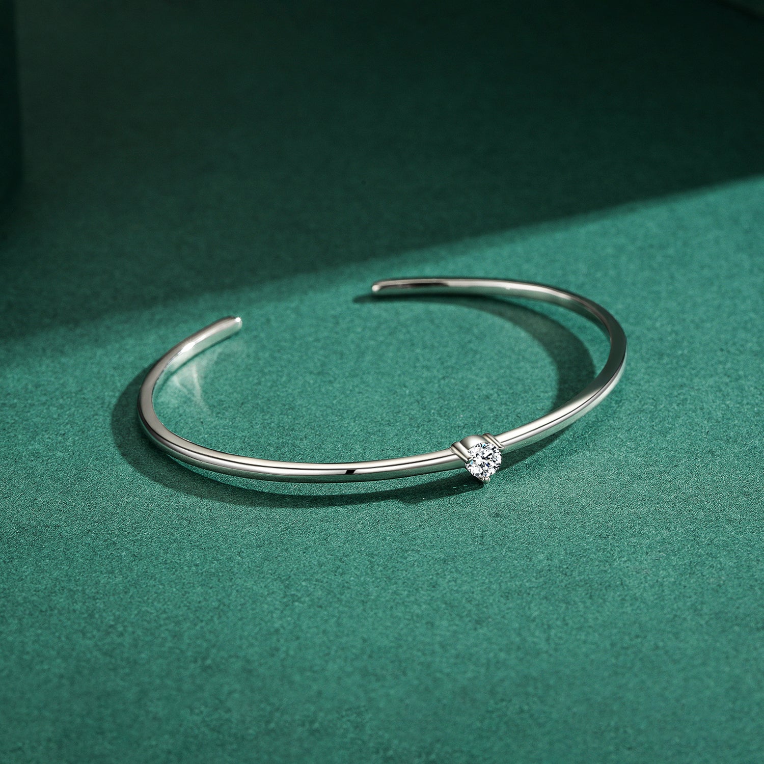 A Solitaire Says It All Bracelet