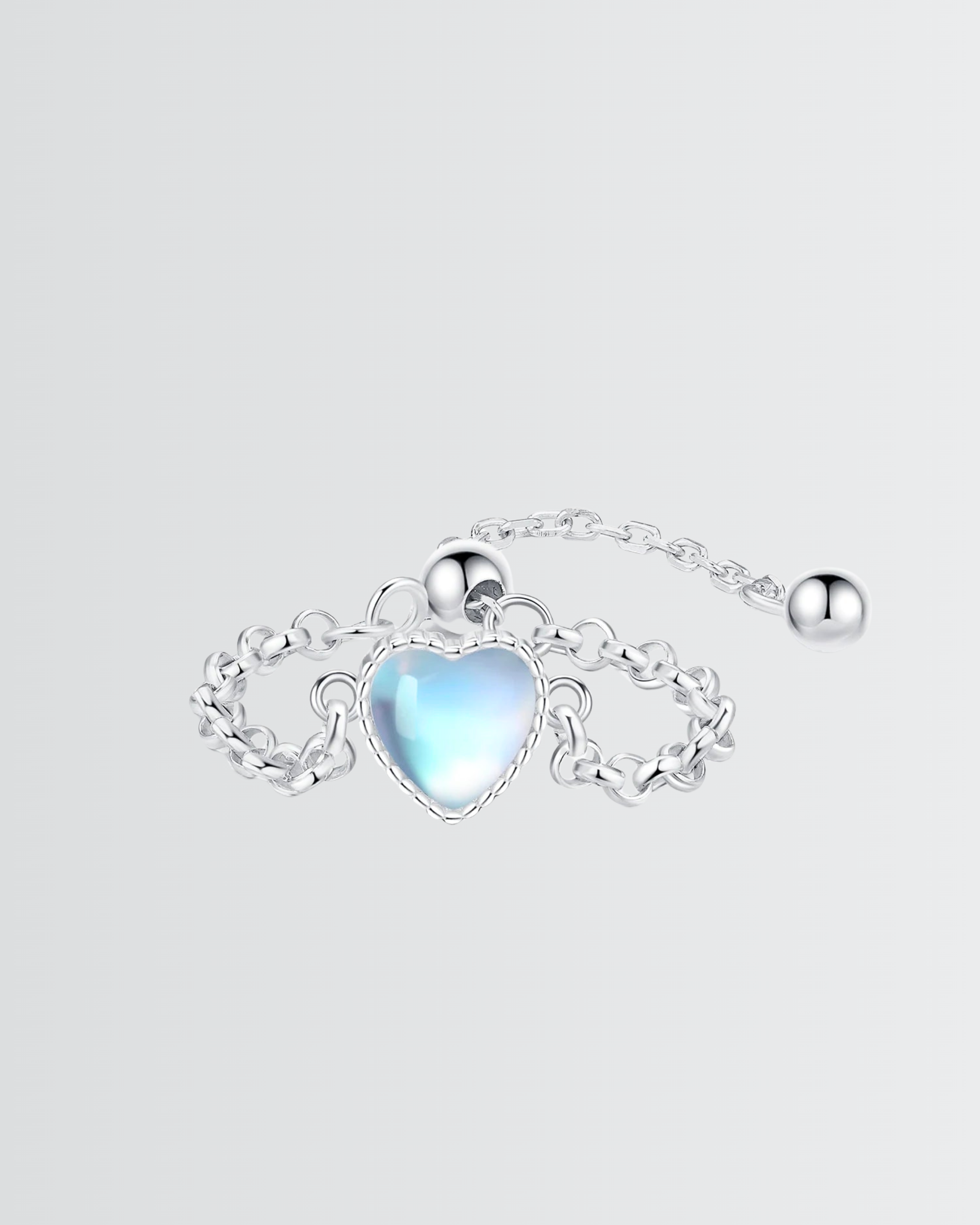 Linked By Love Chain Ring