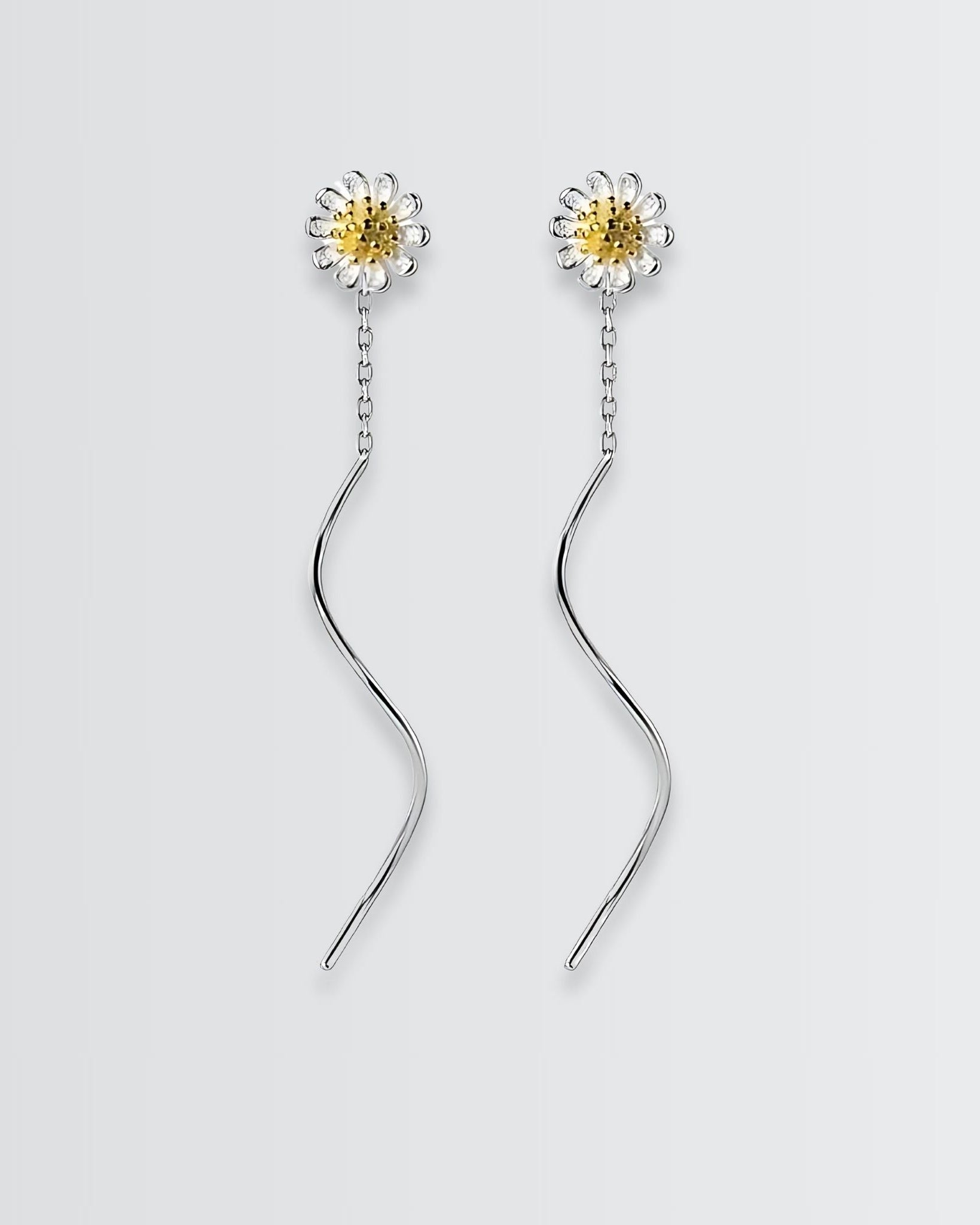 Dahlia on Vine Earrings - jewellery by BLINGLANE
