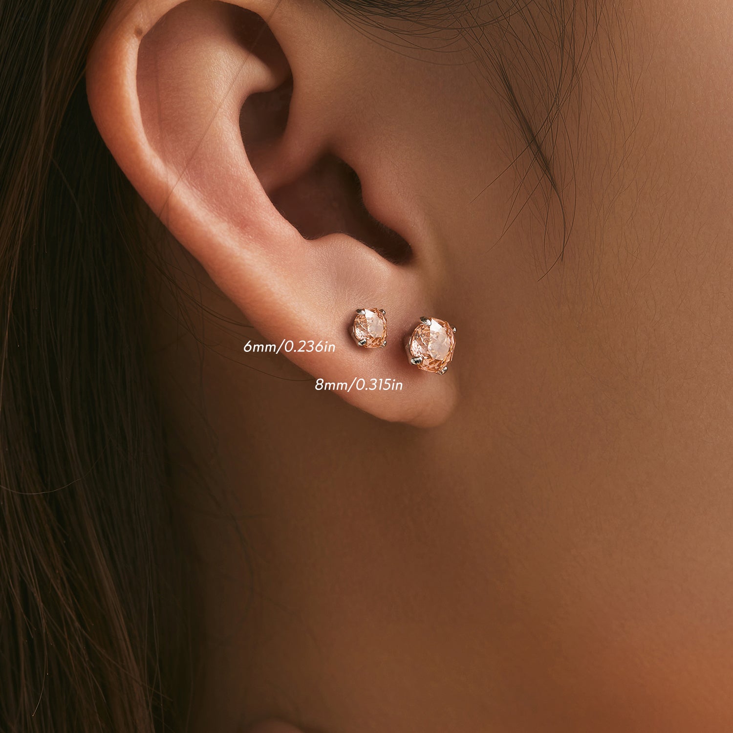 Luxe Solitaire Studs