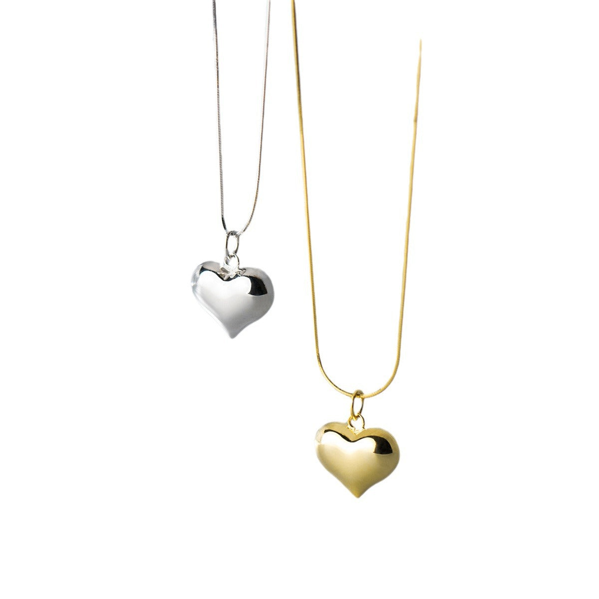 Too Bold To Break Heart Necklace