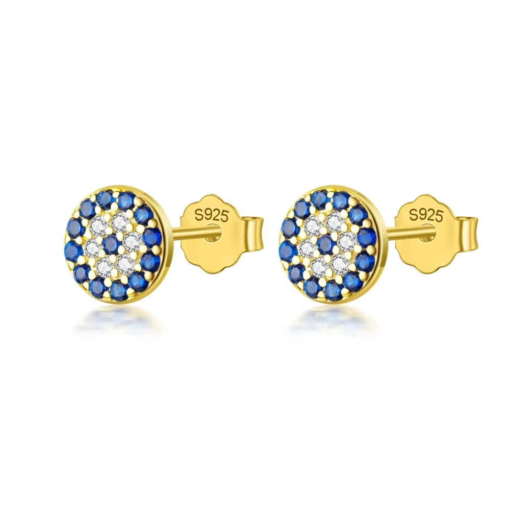 Mere Evil Eye Minimal Studs