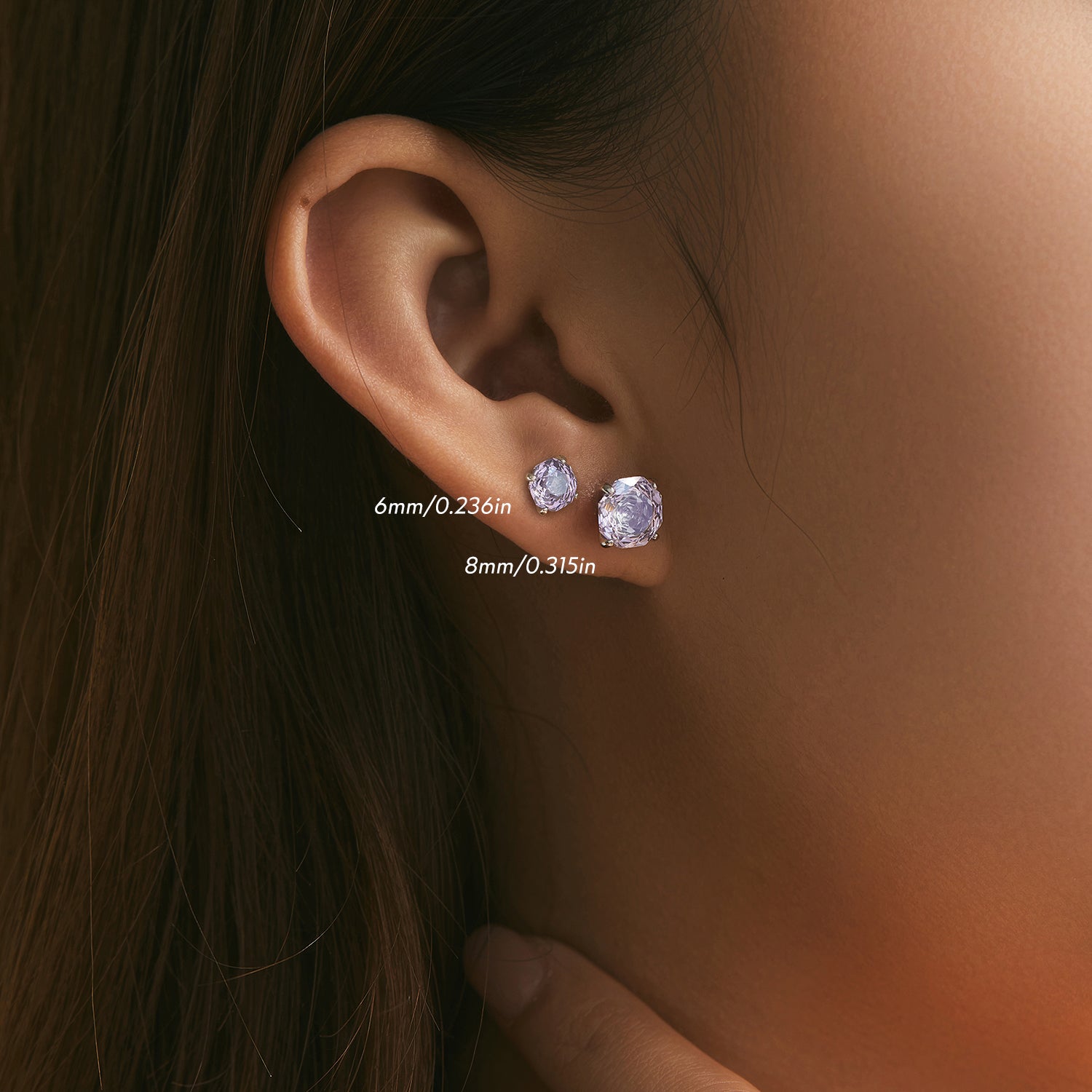 Luxe Solitaire Studs