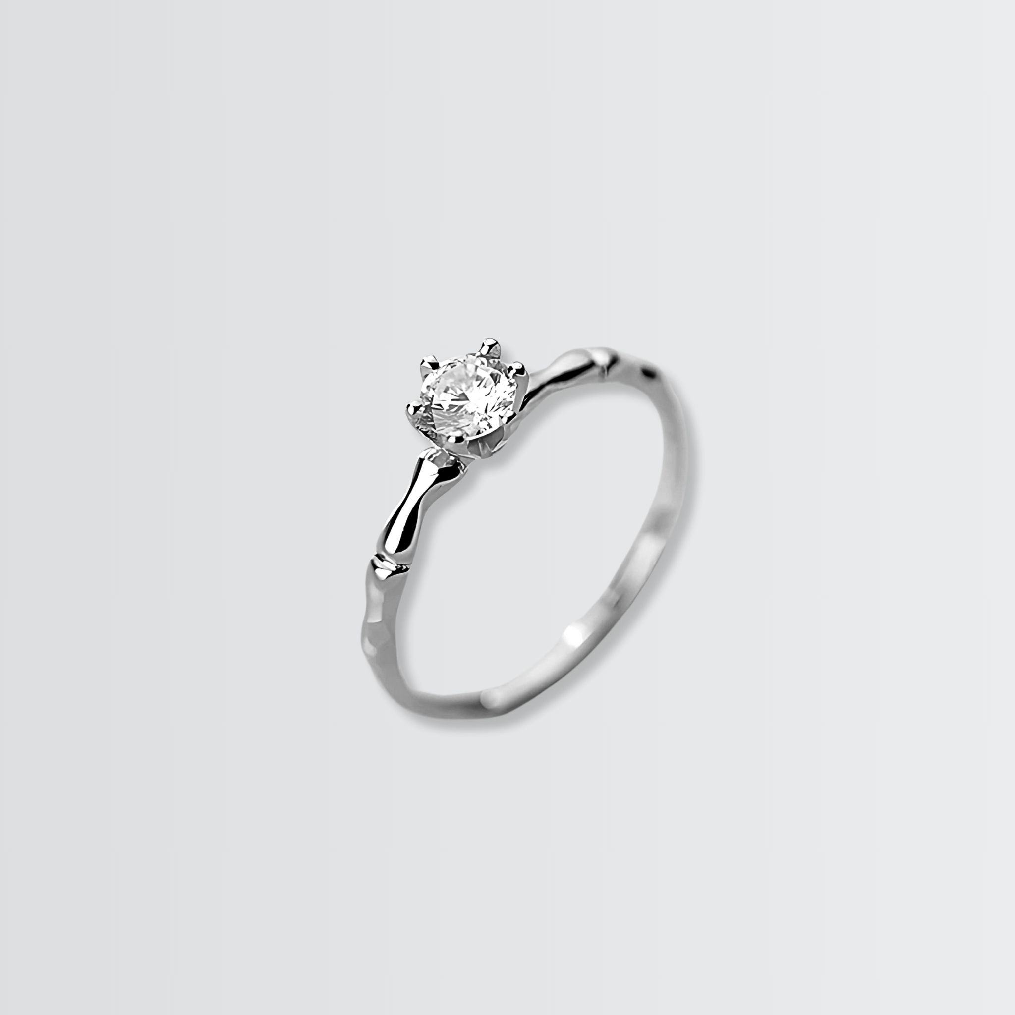 Bague solitaire Love Your Curves