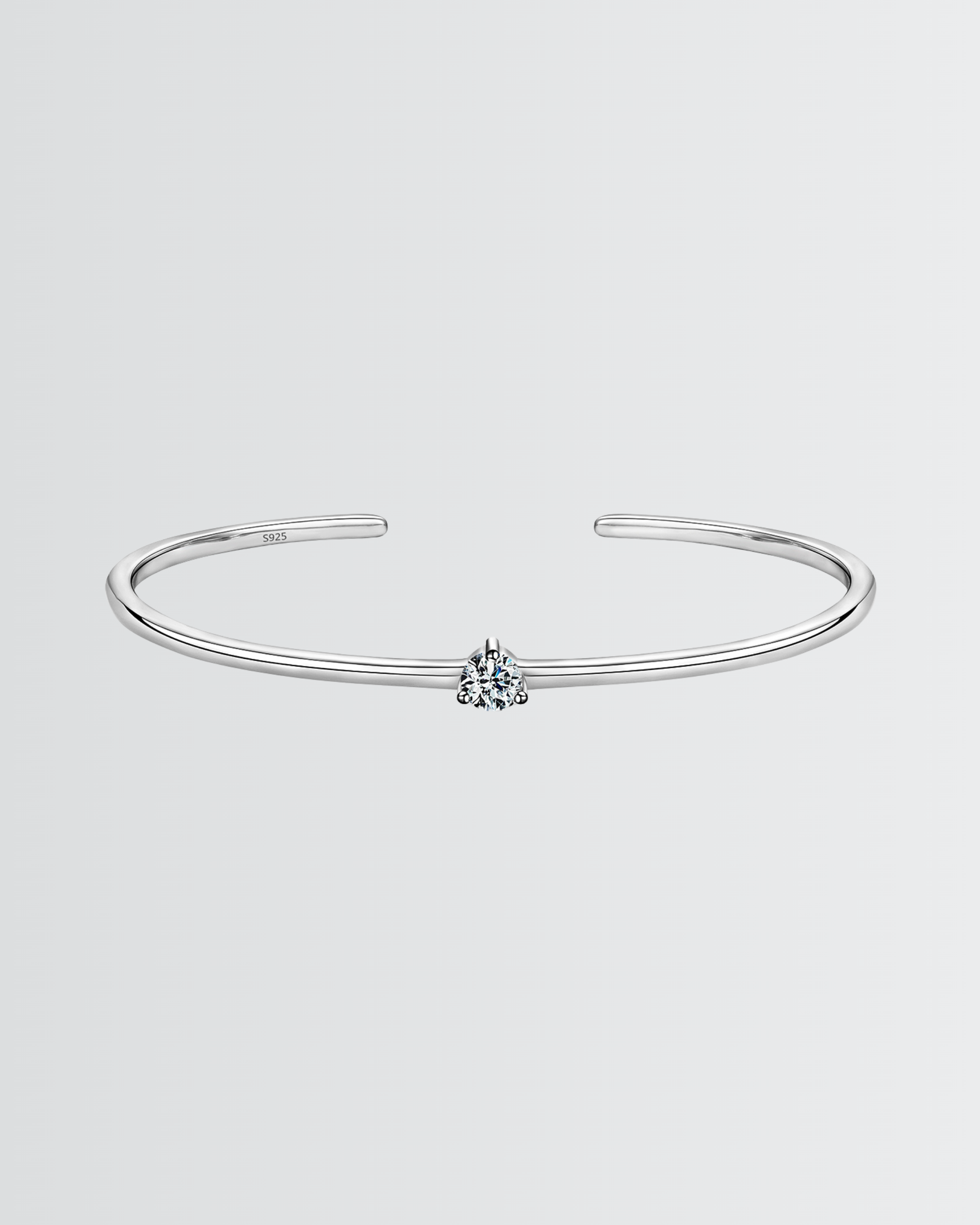 A Solitaire Says It All Bracelet