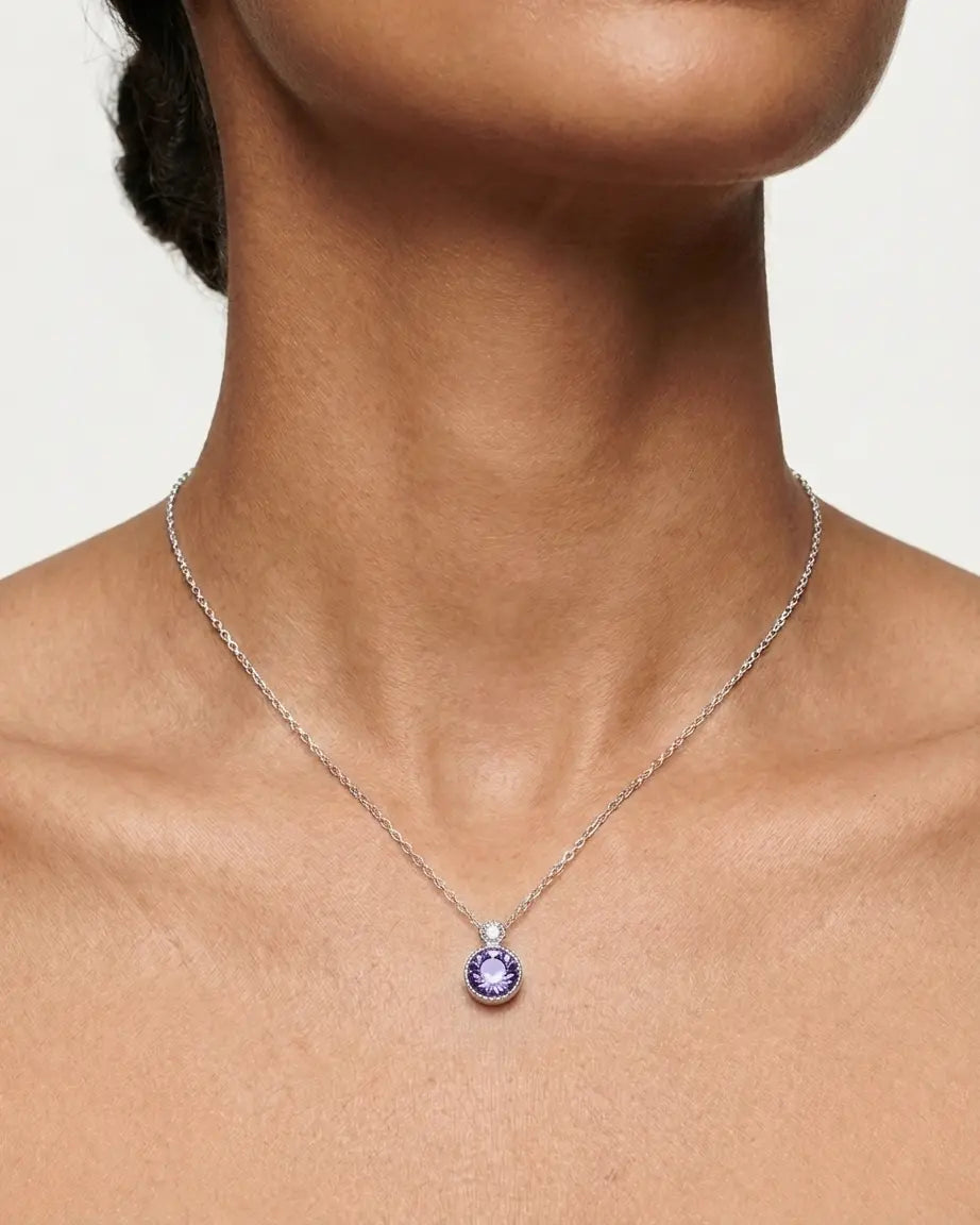 Bespoke Spark Necklace - Silver Necklace by BLINGLANE