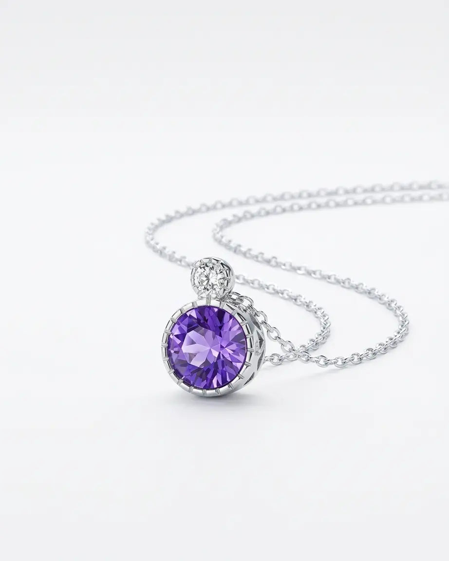 Bespoke Spark Necklace - Silver Necklace by BLINGLANE