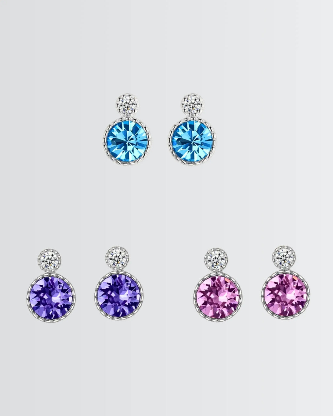 Bespoke Spark Studs - Silver Earrings by BLINGLANE