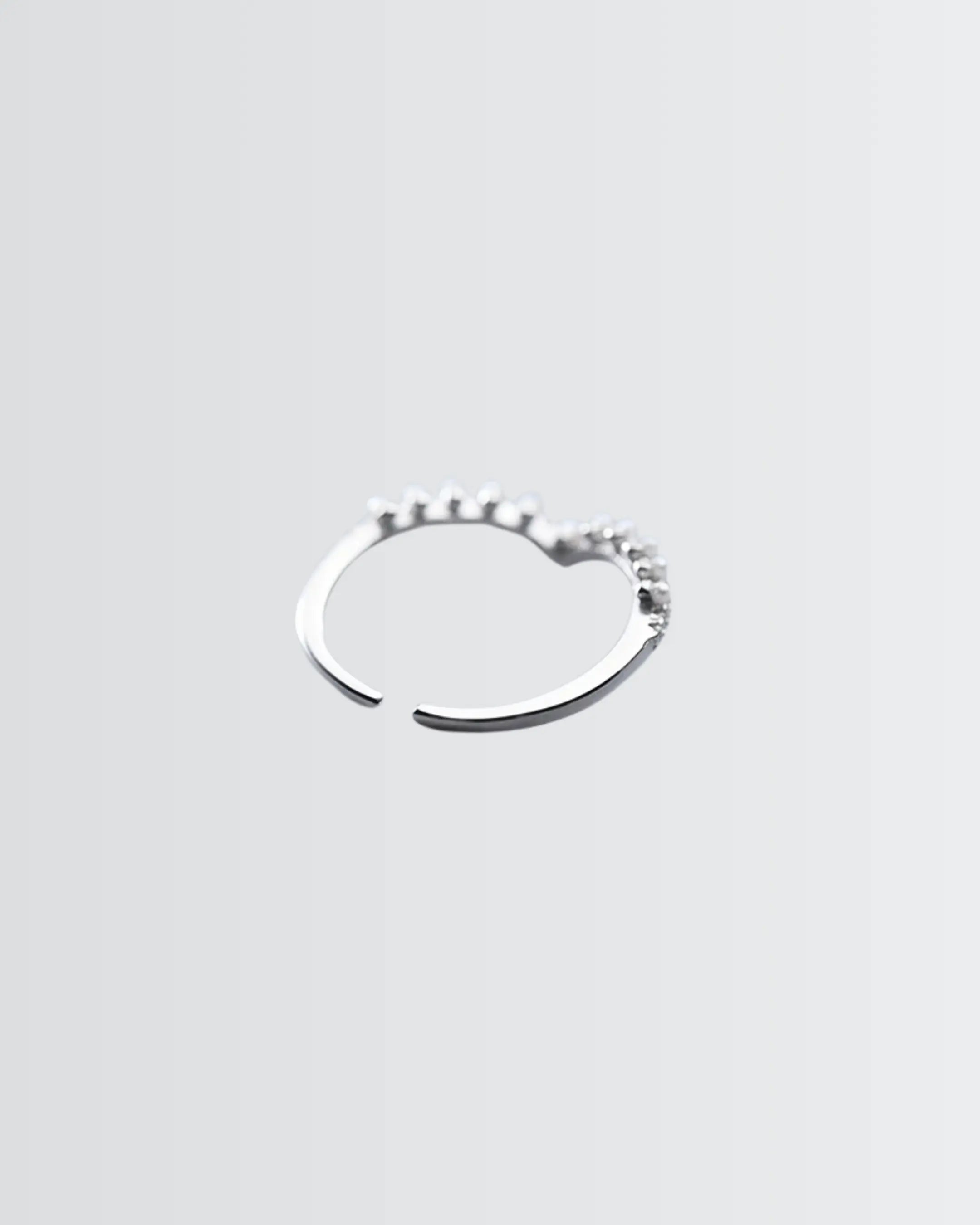 Born To Shine Minimal Ring - Silver Rings by BLINGLANE
