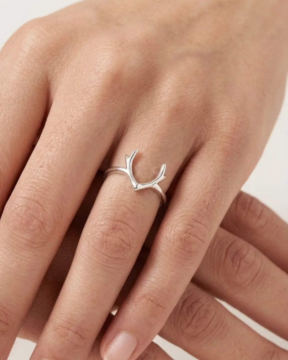 Crowned By Nature Forever Love Bands - Silver Rings by BLINGLANE