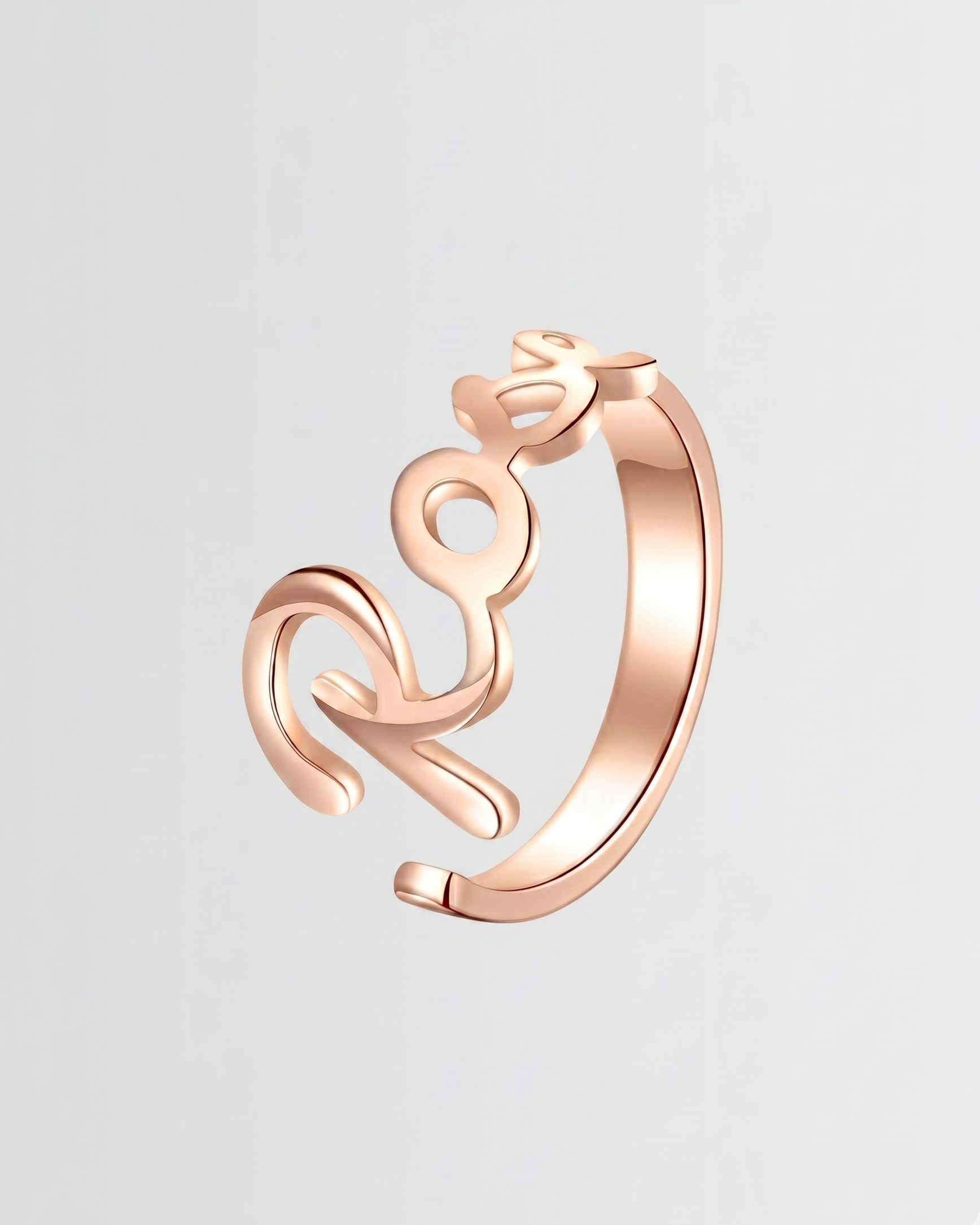 Personalize Your Name Bold Ring - jewellery by BLINGLANE