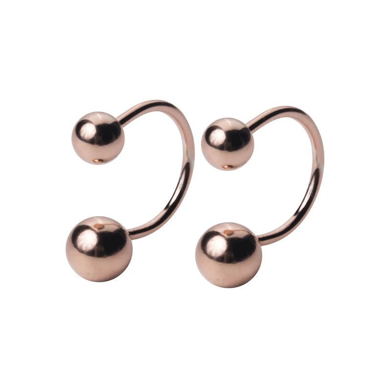 The Beaded Affair Minimal Studs