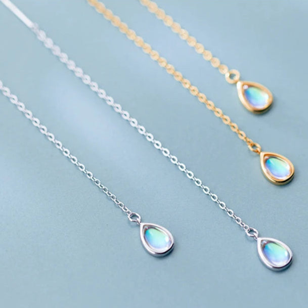 Teardrop Threader Earrings