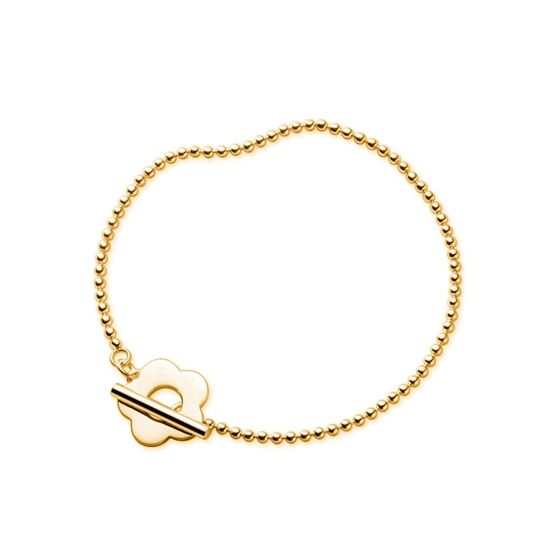 Together We Bloom Minimal Bracelet