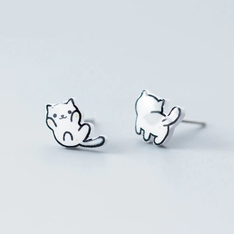 My Cute Kitty Studs
