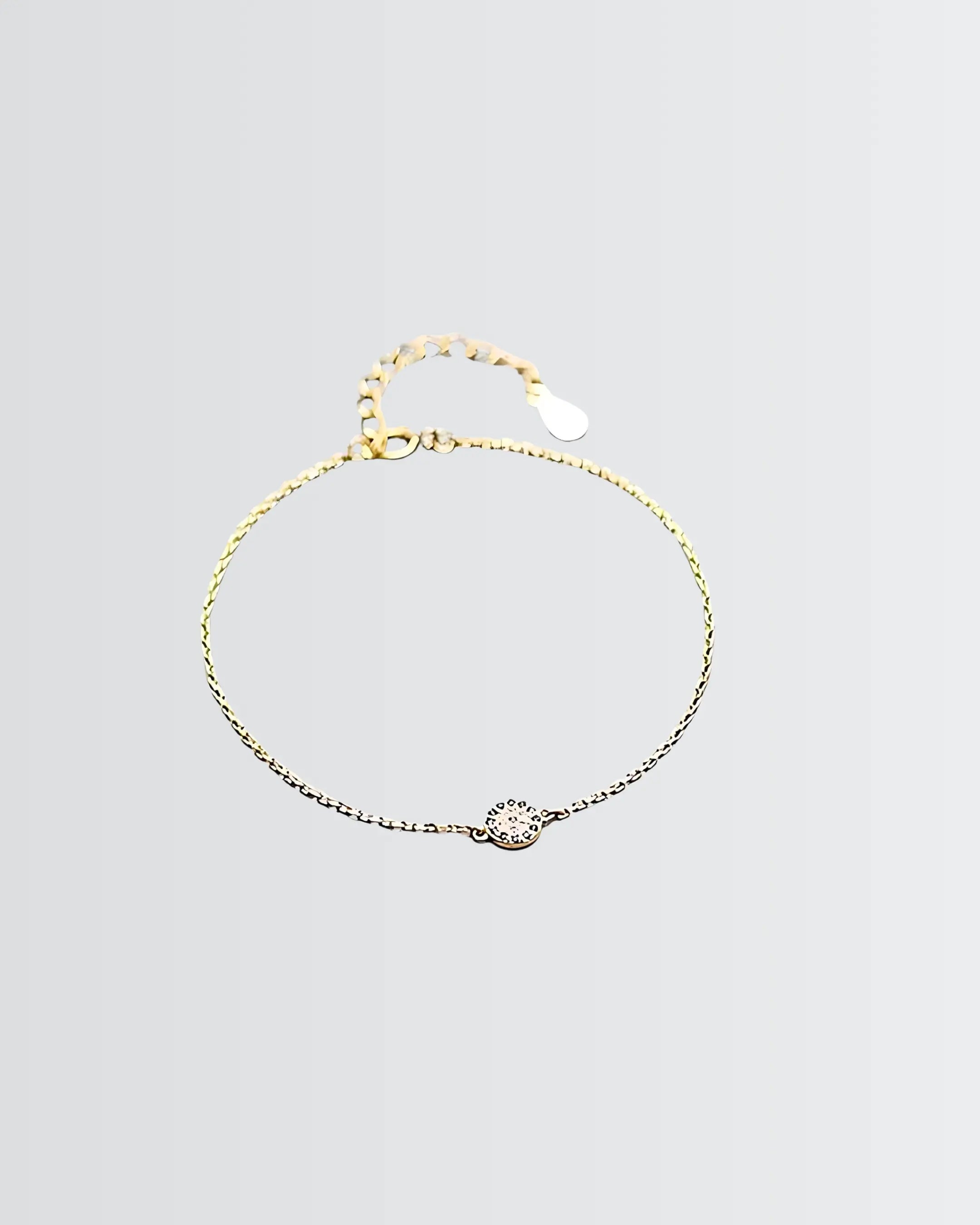 Mere Evil Eye Minimal Bracelet - Silver Bracelet by BLINGLANE