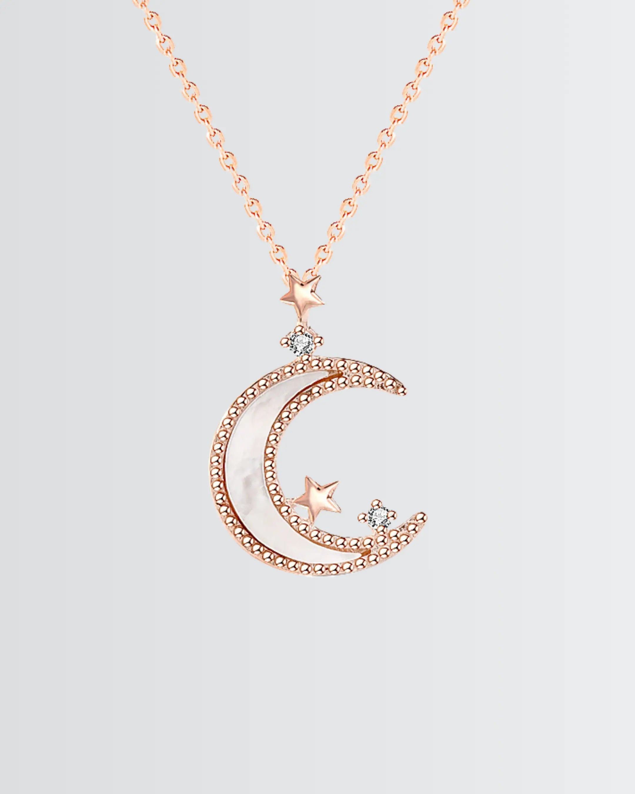 Midnight Muse Elegant Necklace - Silver Necklace by BLINGLANE