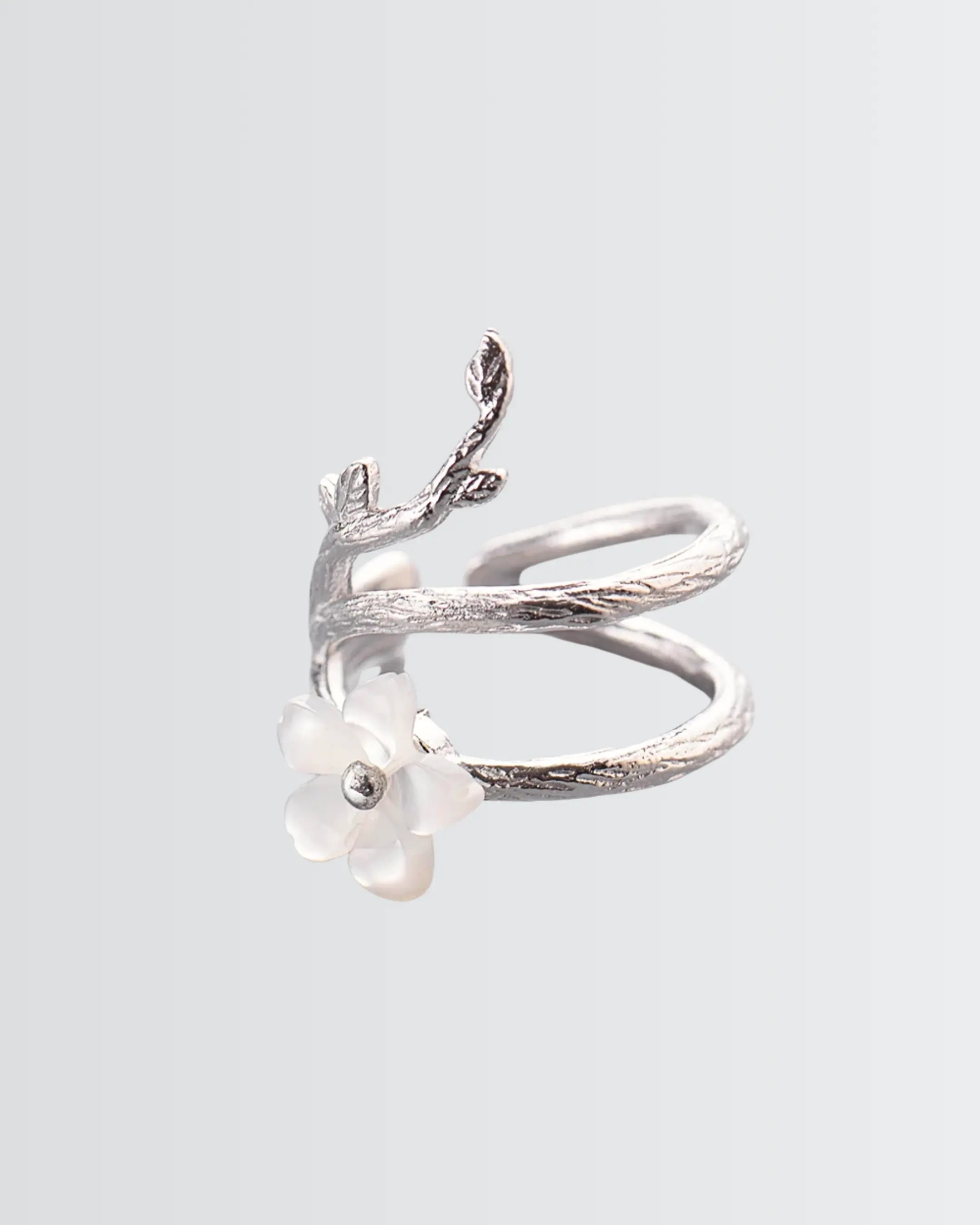 Morning Dewdrop Ear Cuffs - Silver Earrings by BLINGLANE