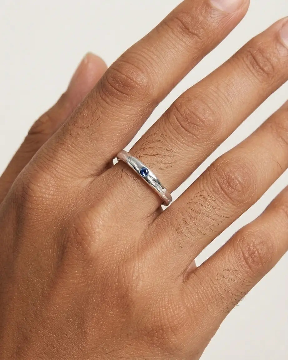 No more swiping right! Love Bands - Silver Rings by BLINGLANE