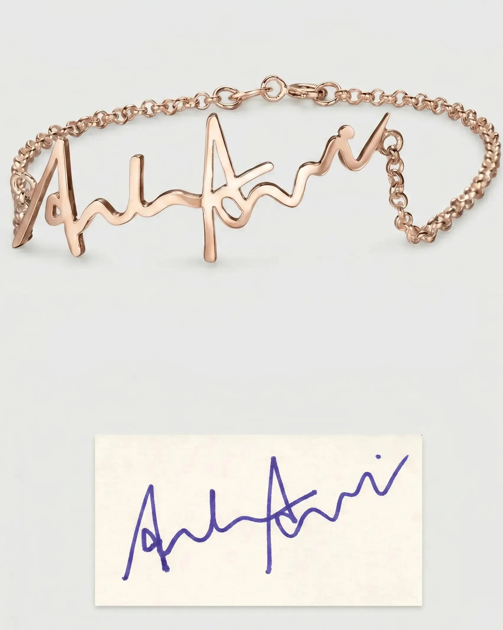 Personalize Your Handwritten Signature Bracelet - Fashion Bracelet by BLINGLANE