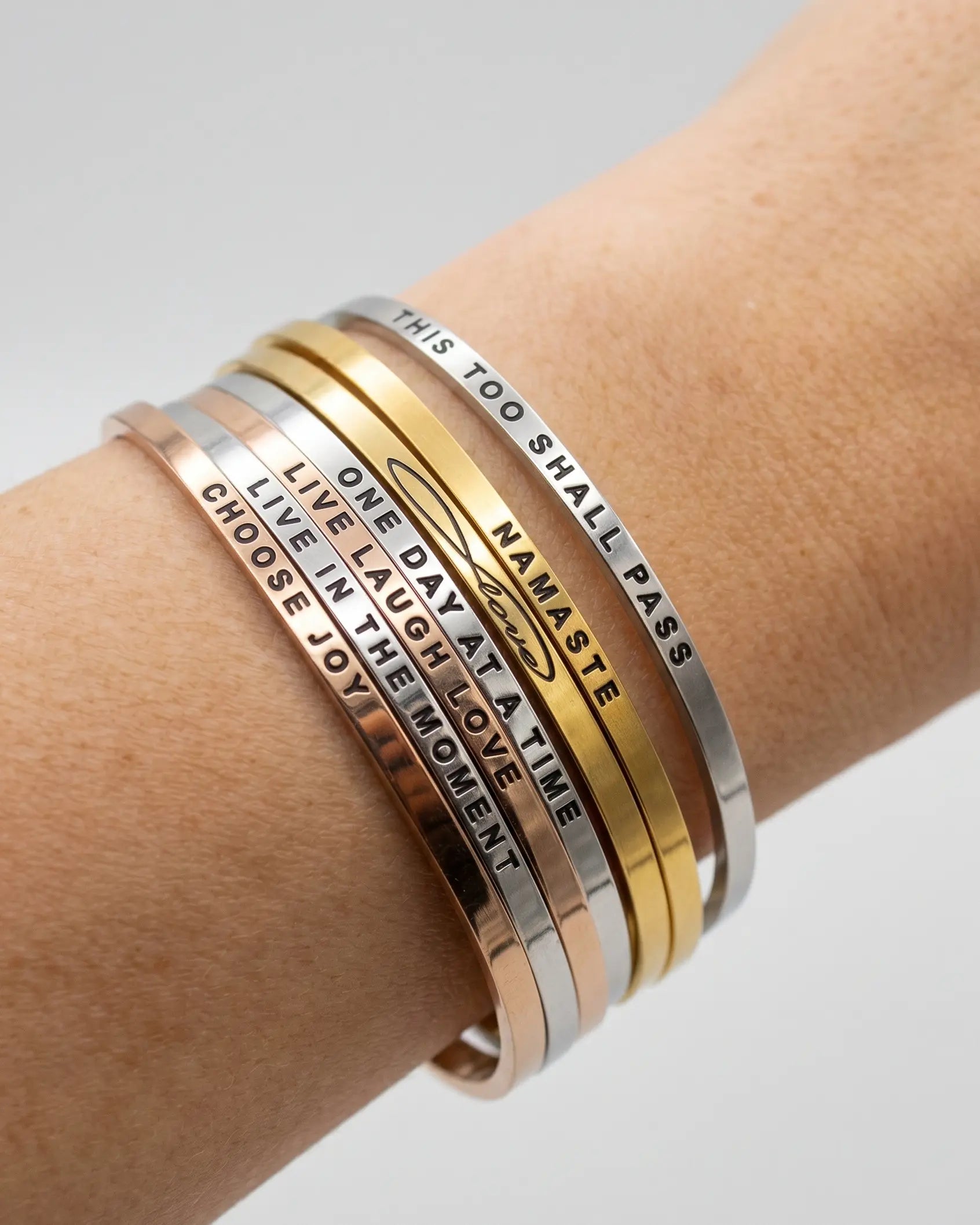 Personalize Your Name 3.5mm Cuff Bangle - Fashion Bangle by BLINGLANE