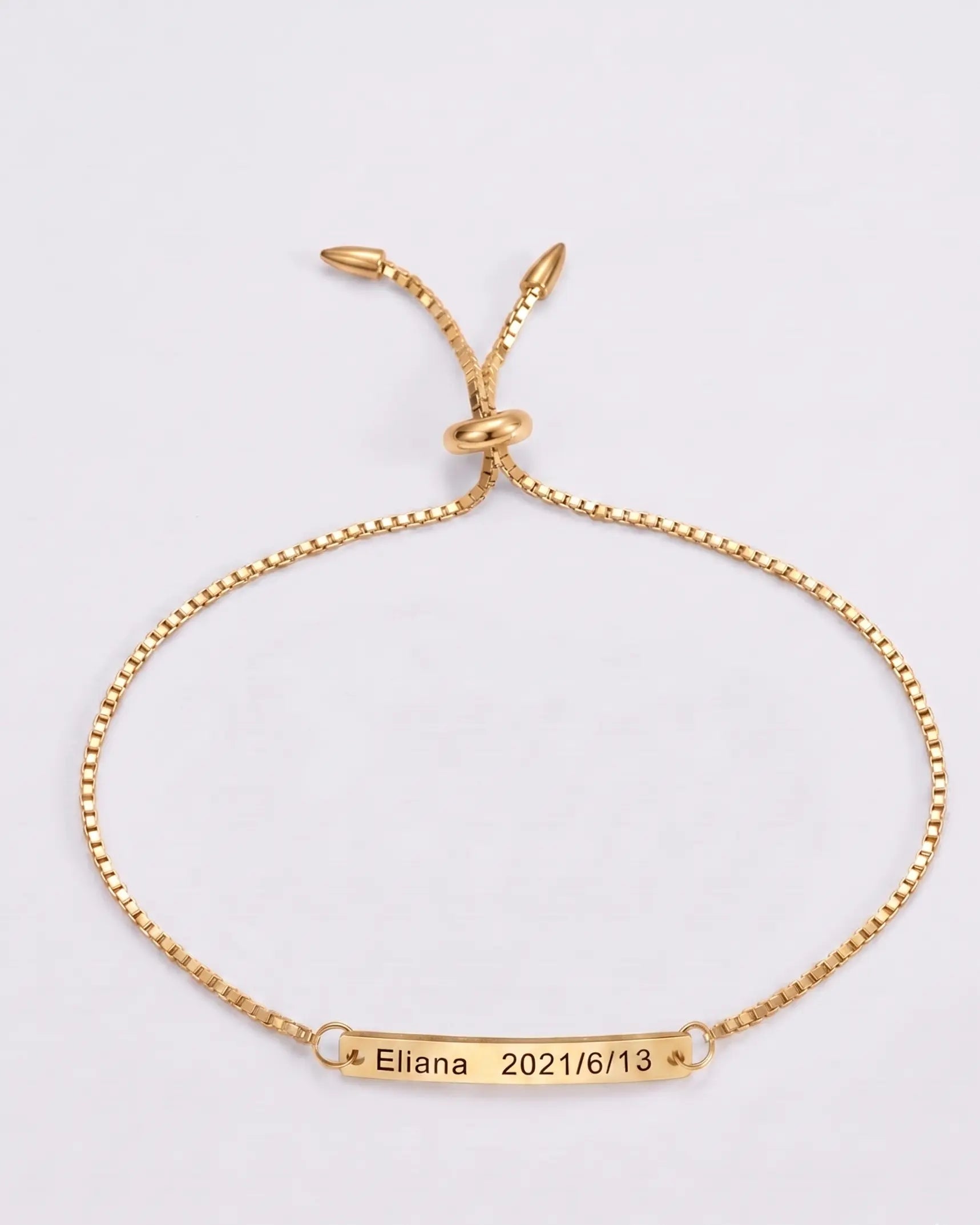 Personalize Your Name Bar Bracelet - Fashion Bracelet by BLINGLANE