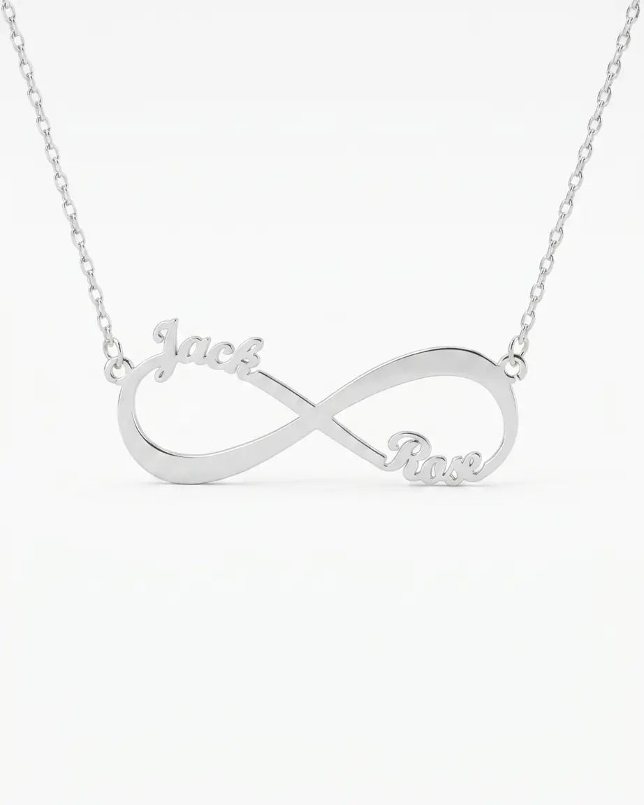 Personalize Your Names Infinity Necklace - Fashion Necklace by BLINGLANE
