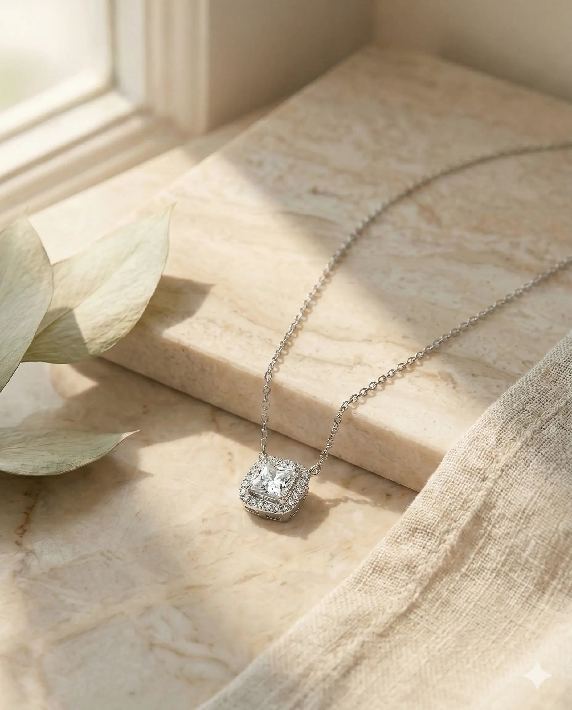 Prima Donna Necklace - Silver Necklace by BLINGLANE