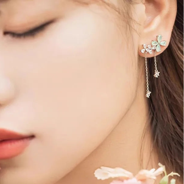 Forever Bloom Drop Earrings