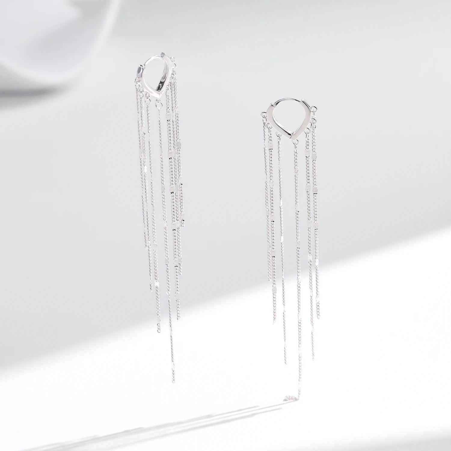 Evening Elegance Tassel Earrings