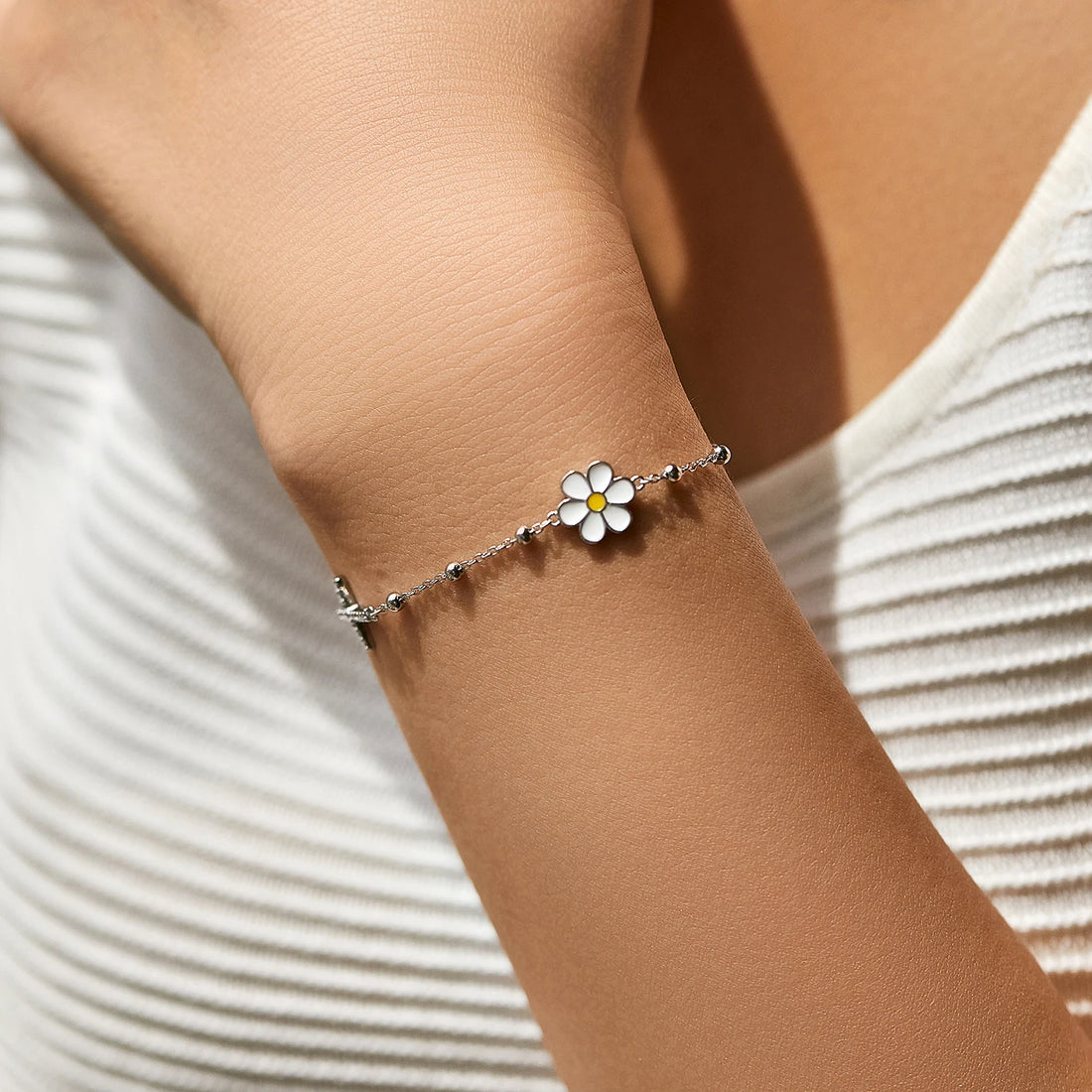 Blooming In Faith Minimal Bracelet