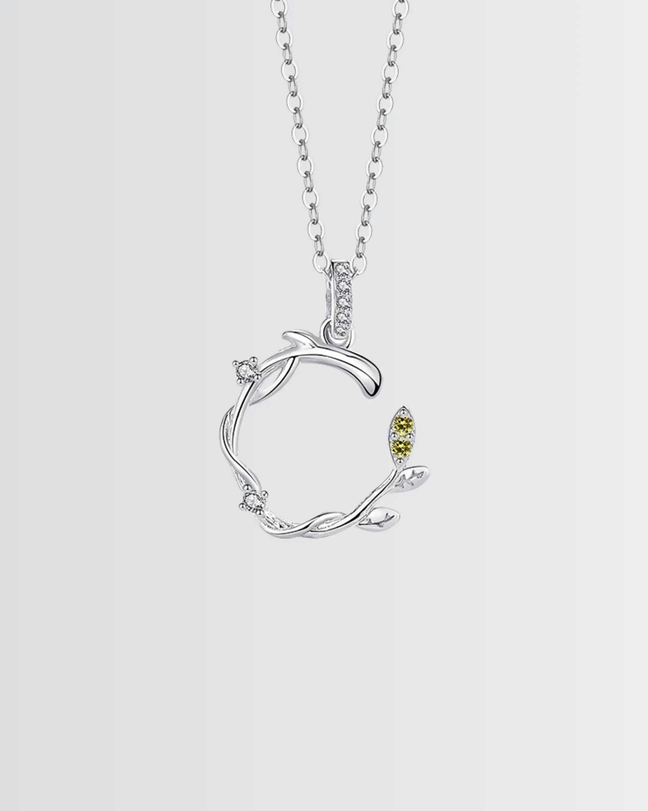 Tangled In Love Forever Couple Necklace - Silver Necklace by BLINGLANE