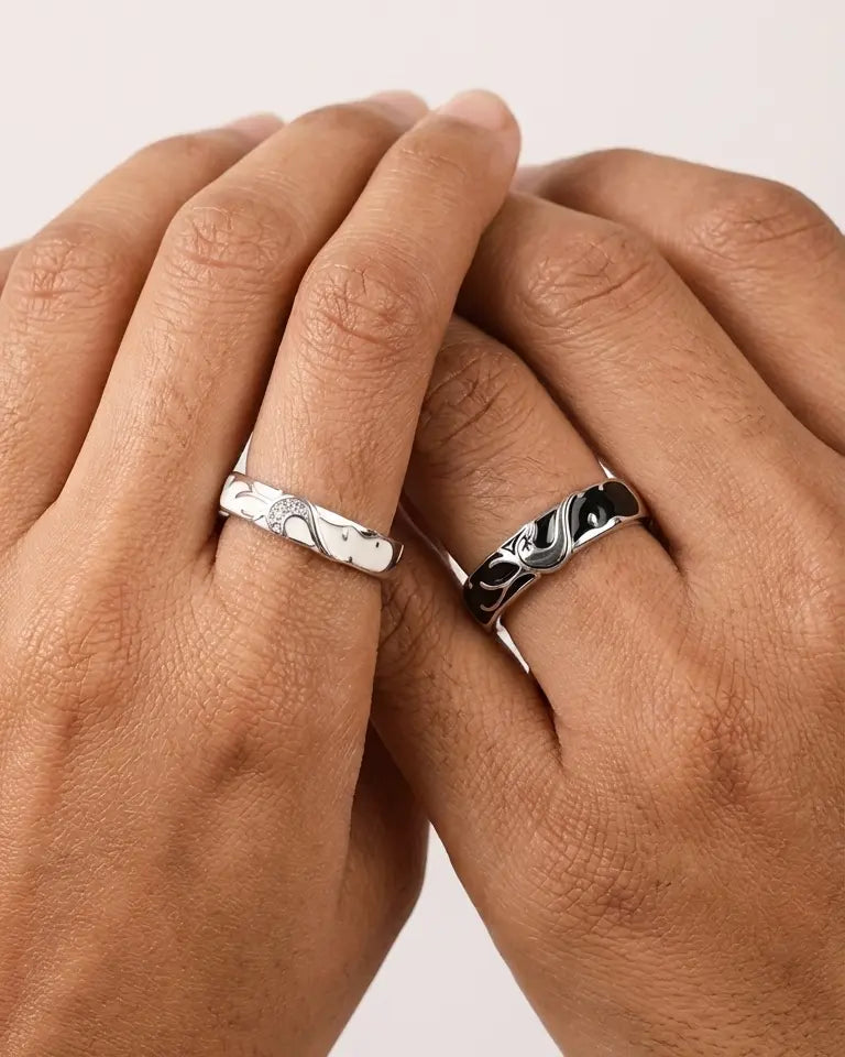 The Antler Promise Love Bands - Silver Ring by BLINGLANE