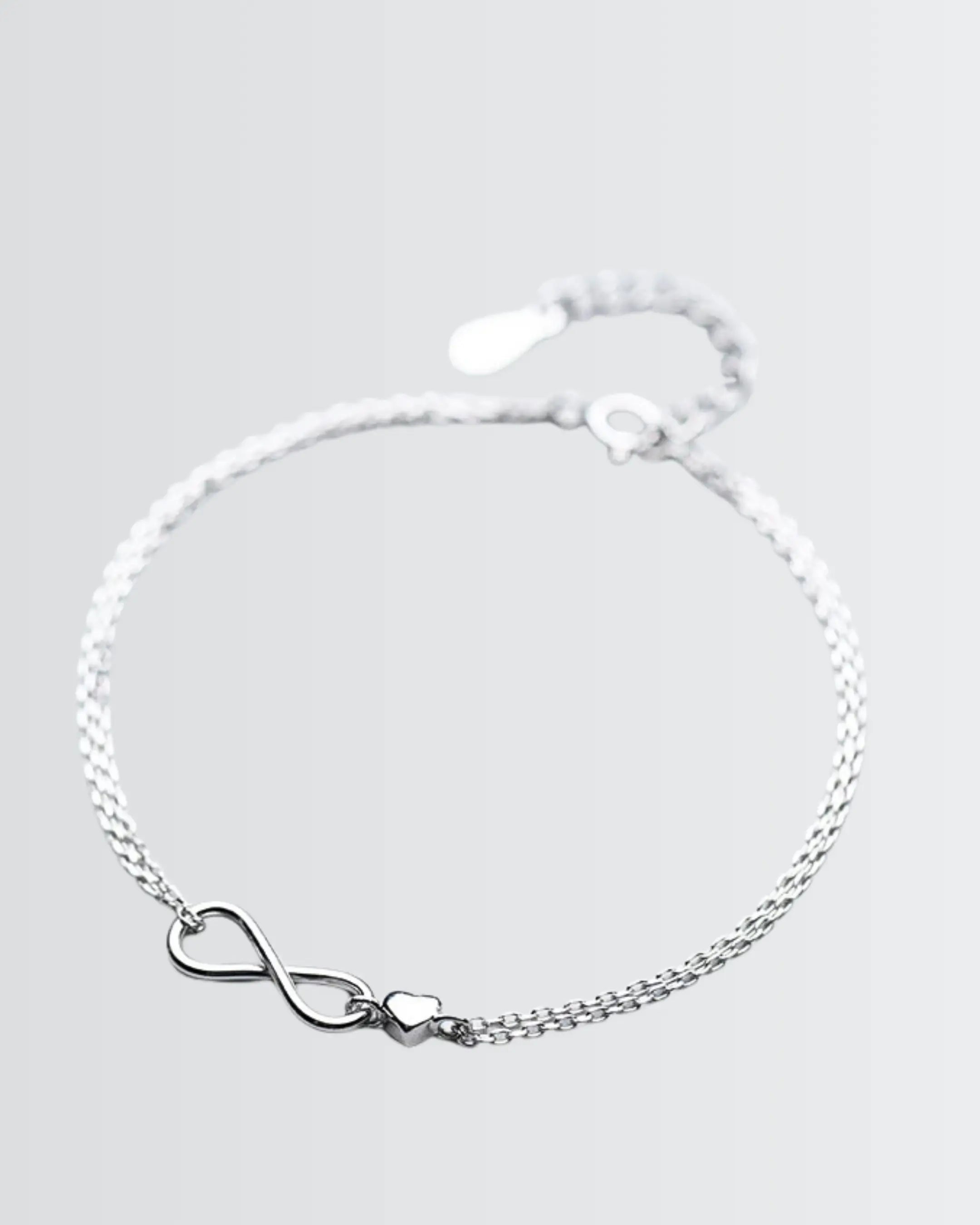 Wrap Me in Infinity Bracelet - Silver Bracelet by BLINGLANE