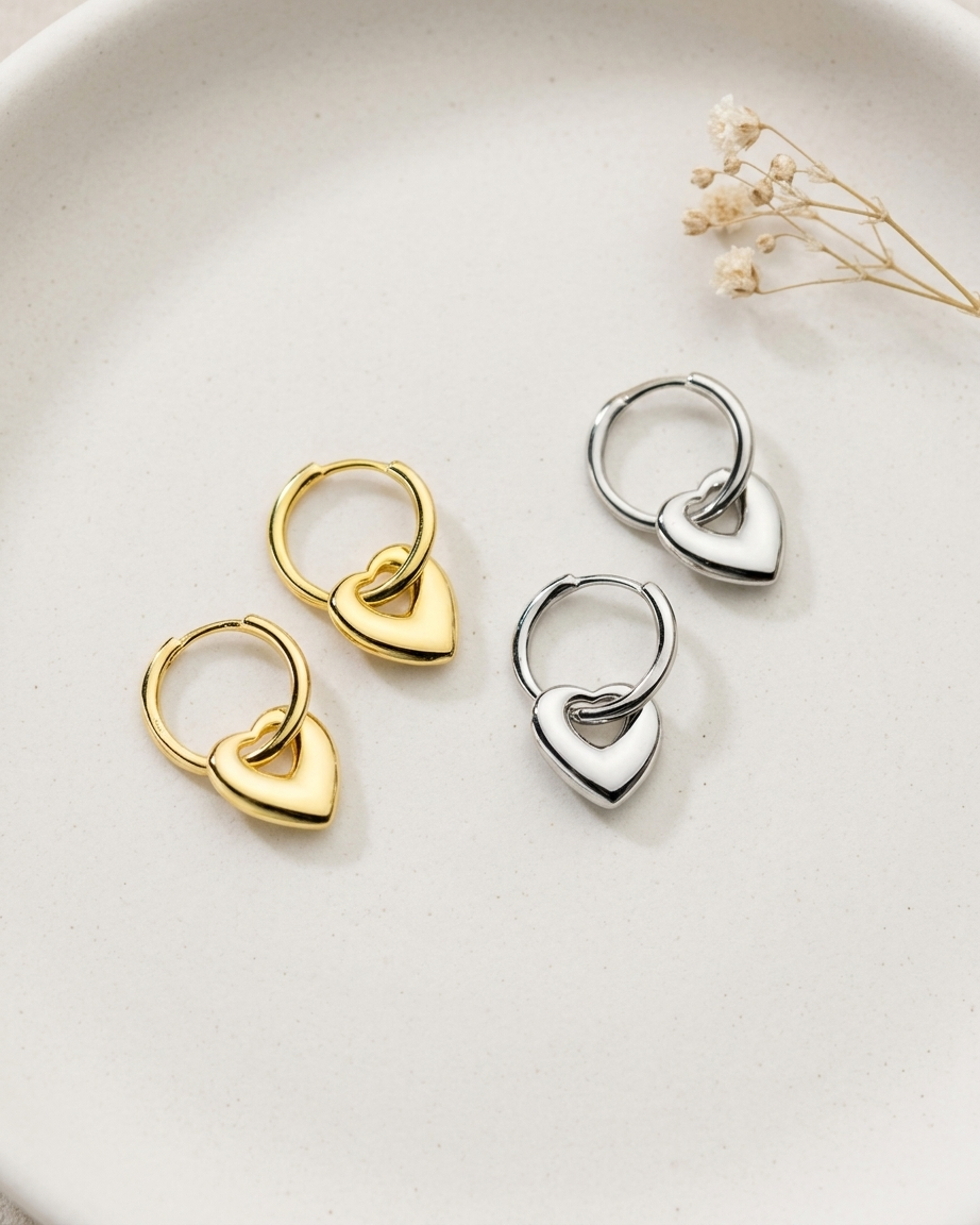 Bold In Love Hoop Earrings