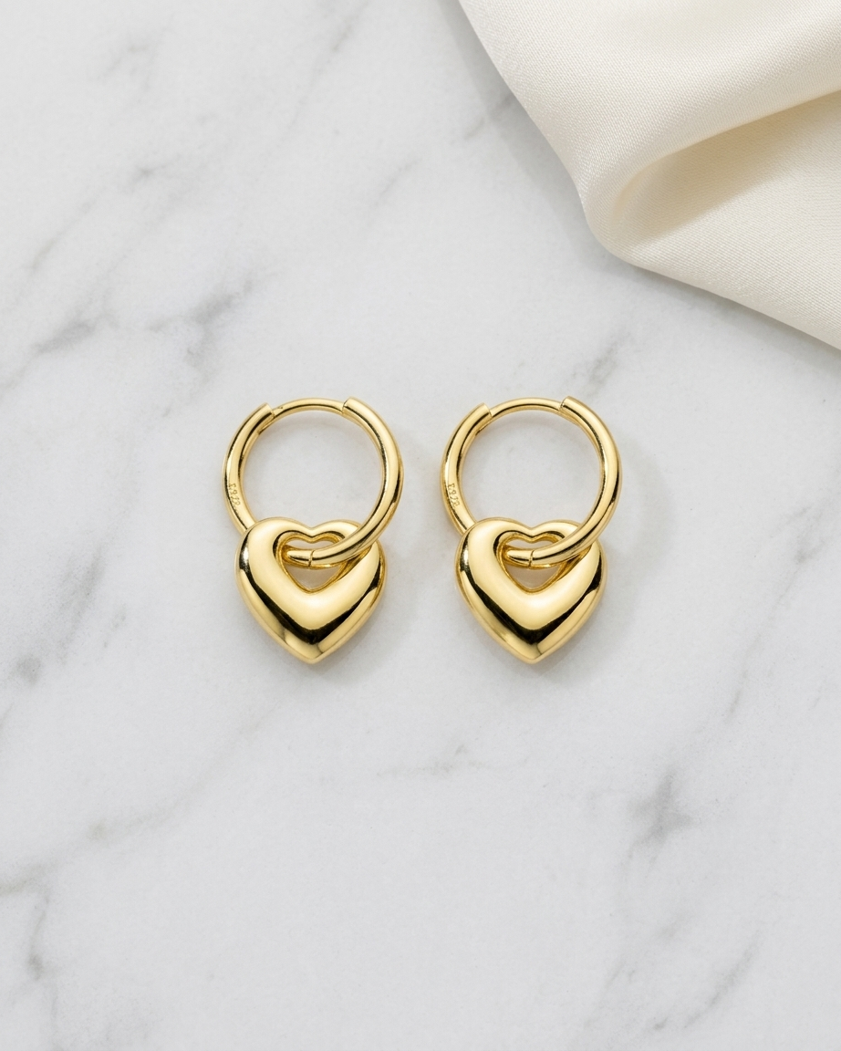 Bold In Love Hoop Earrings