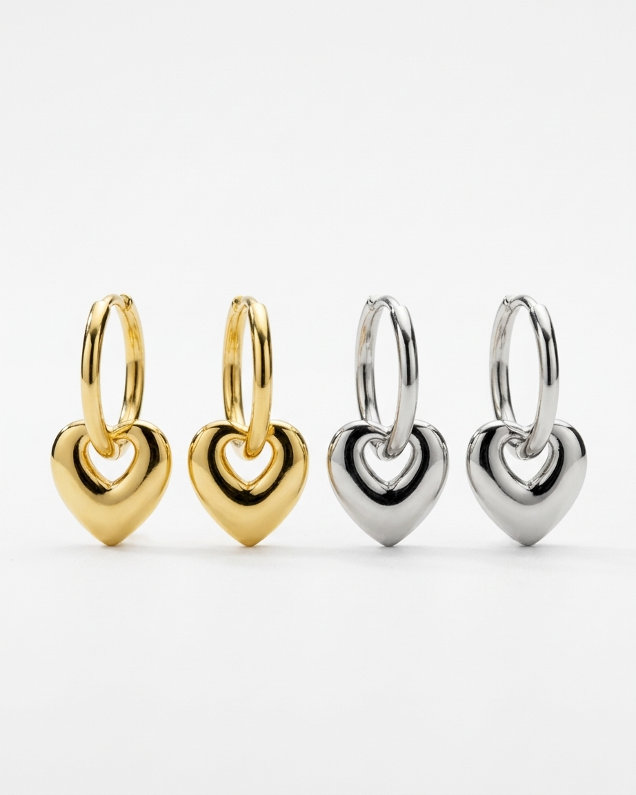 Bold In Love Hoop Earrings