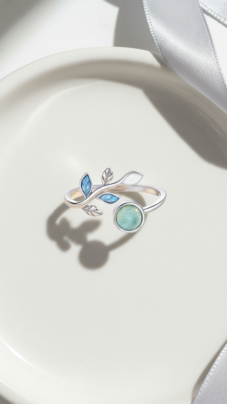 Leafline Elegance Ring