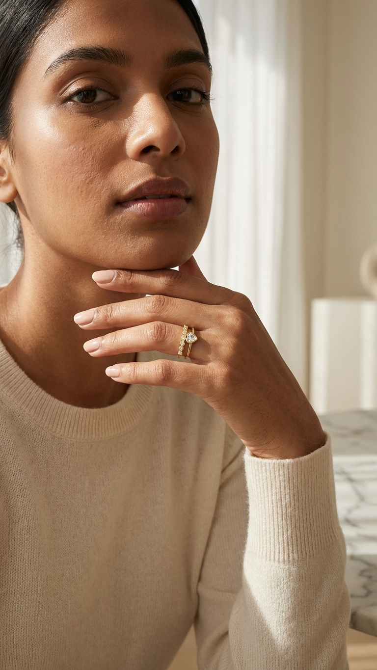 Forever In Heart Ring