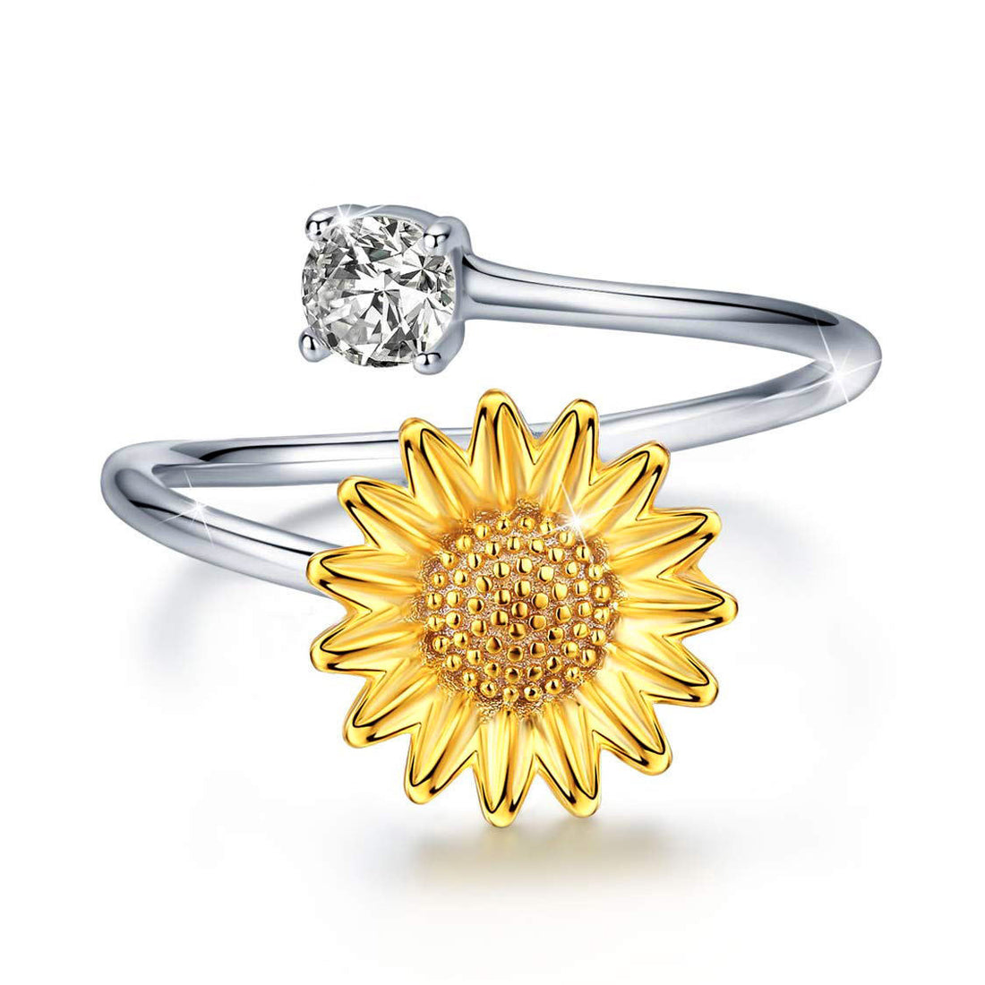 Blooming Sunflower Ring