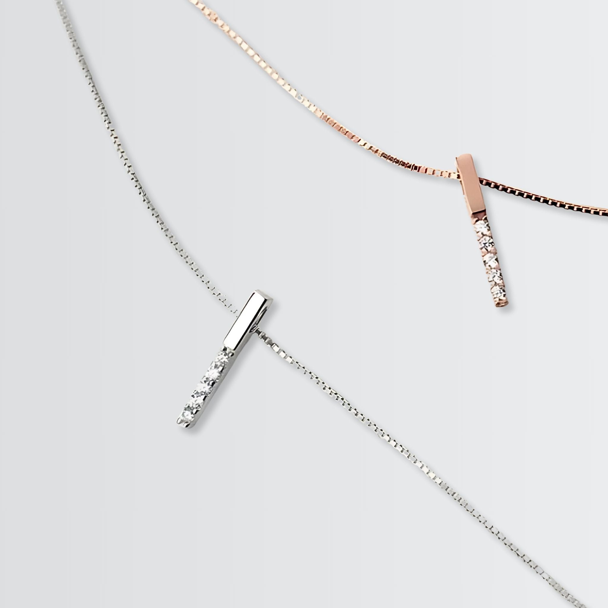 Enchanted Vertical Bar Necklace