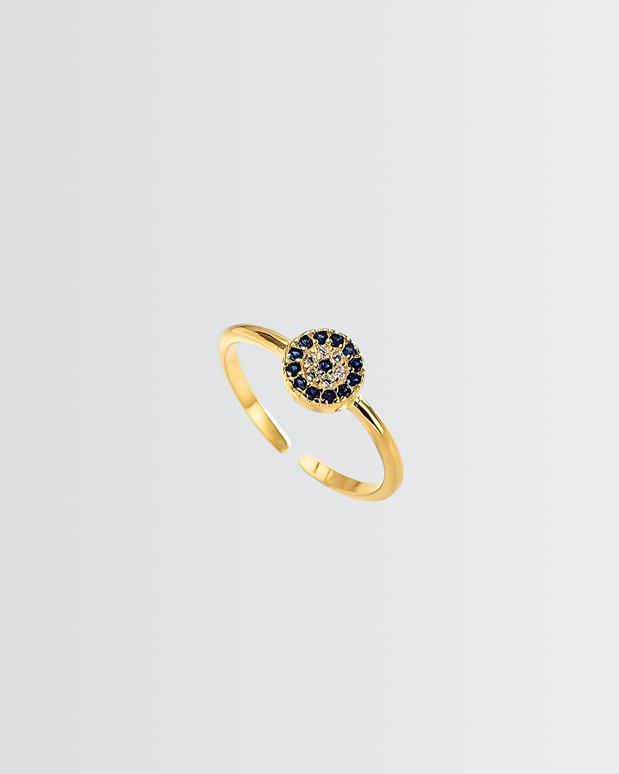 Anillo minimalista Mere Evil Eye