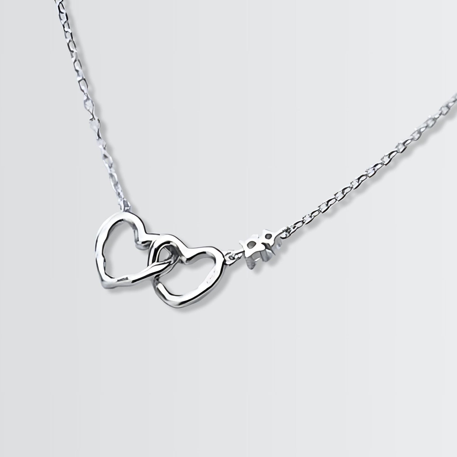 You &amp; Me Love Necklace