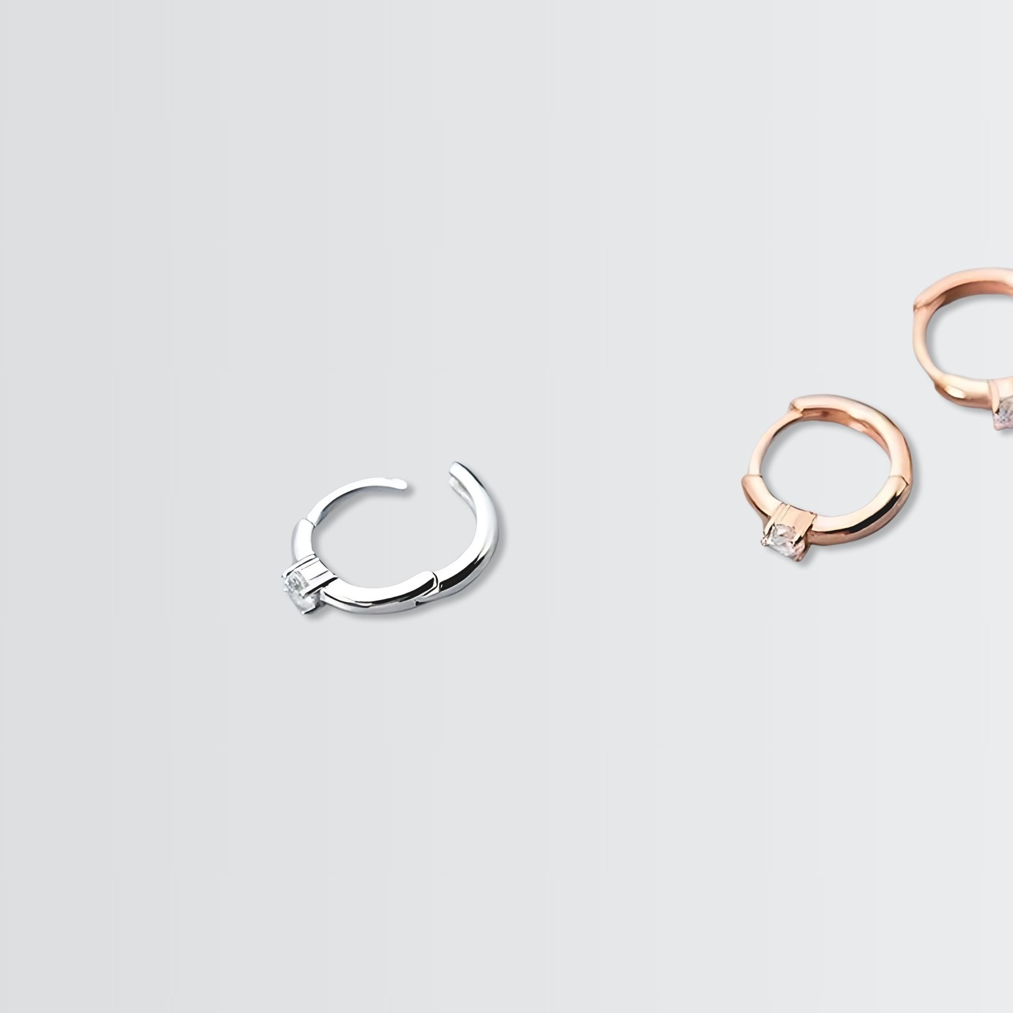 Miniature Rings Mini Hoops