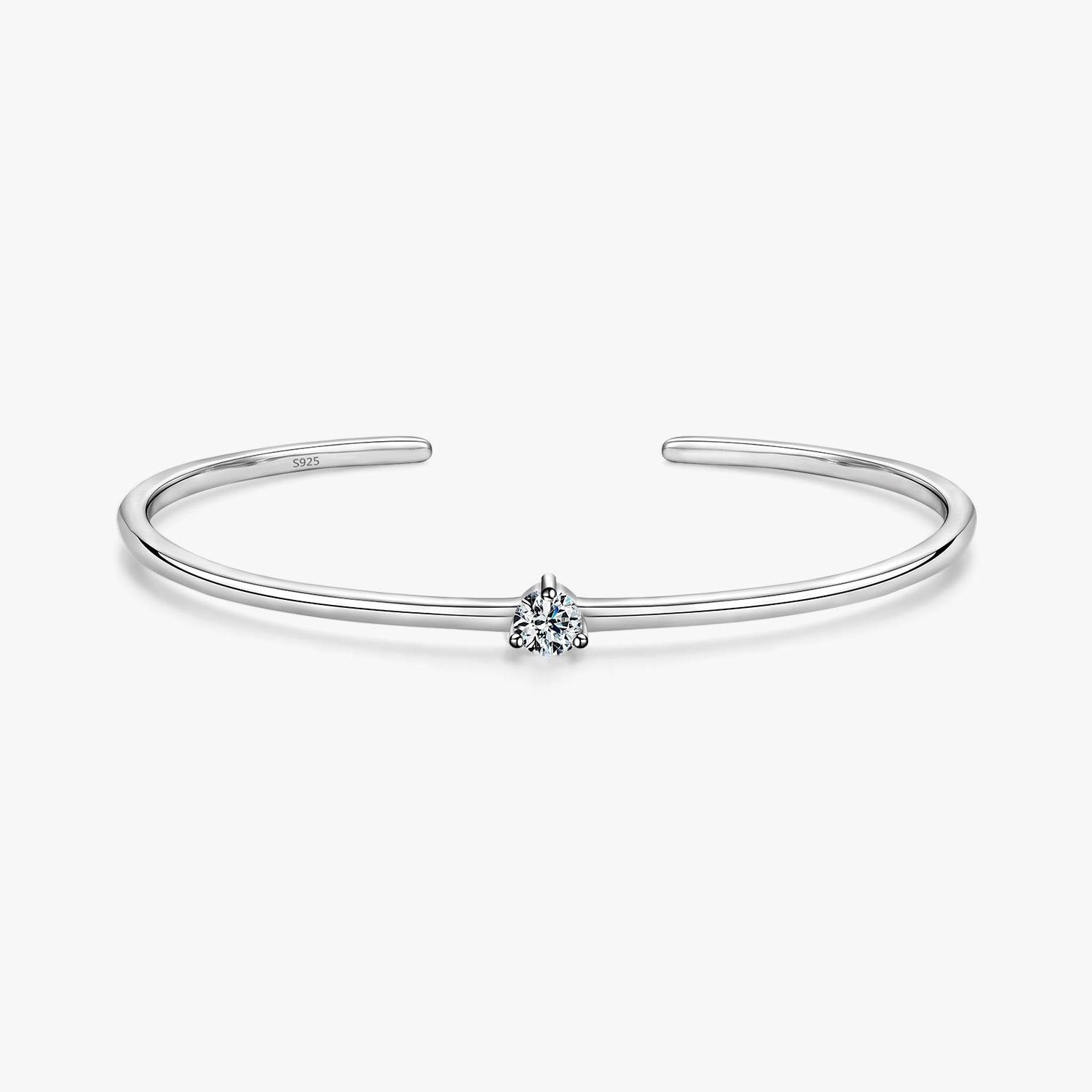 A Solitaire Says It All Bracelet
