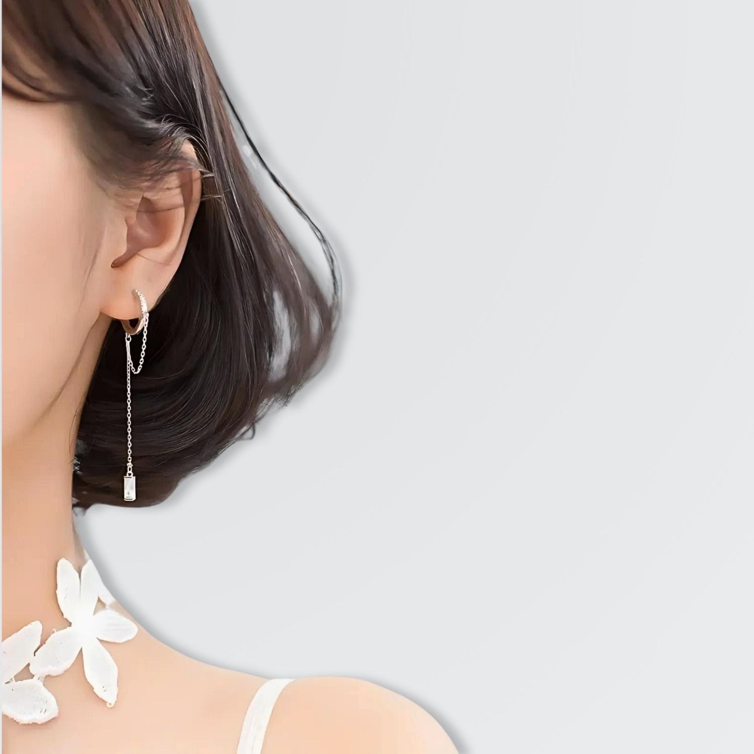 Sophisticated Drapes Drop Earrings